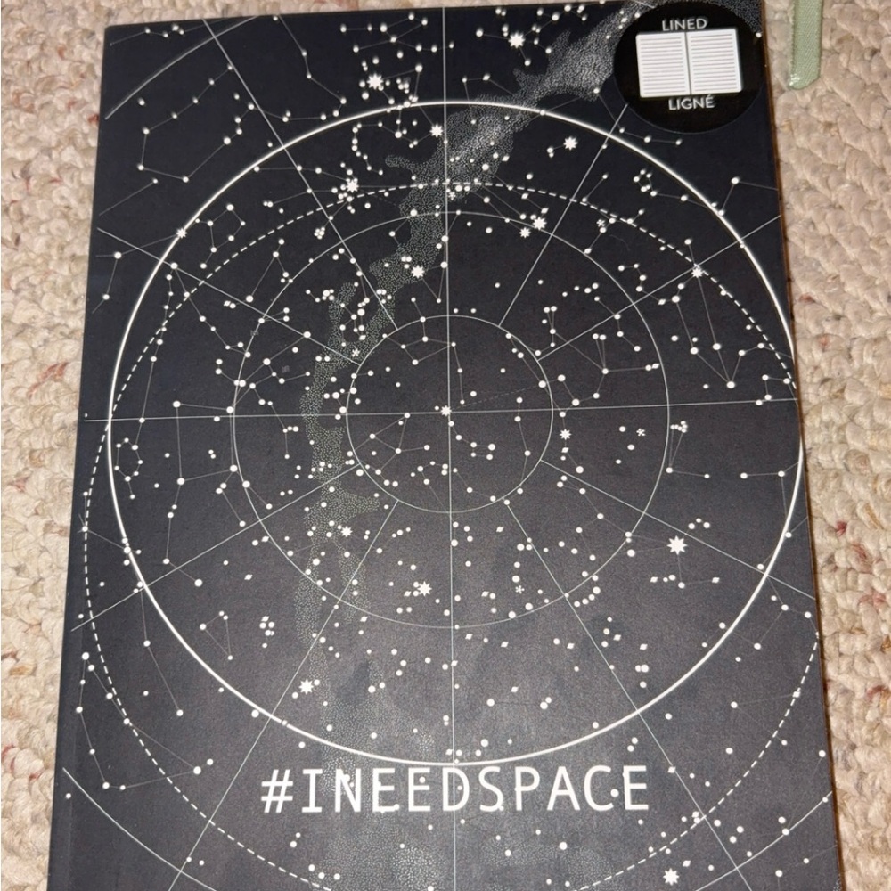 Black Star Map Notebook